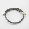 304 Stainless Steel Braided Metal Hose - Pointed End Kitchen Sink Faucet Inlet Pipe for Cold/Hot Water