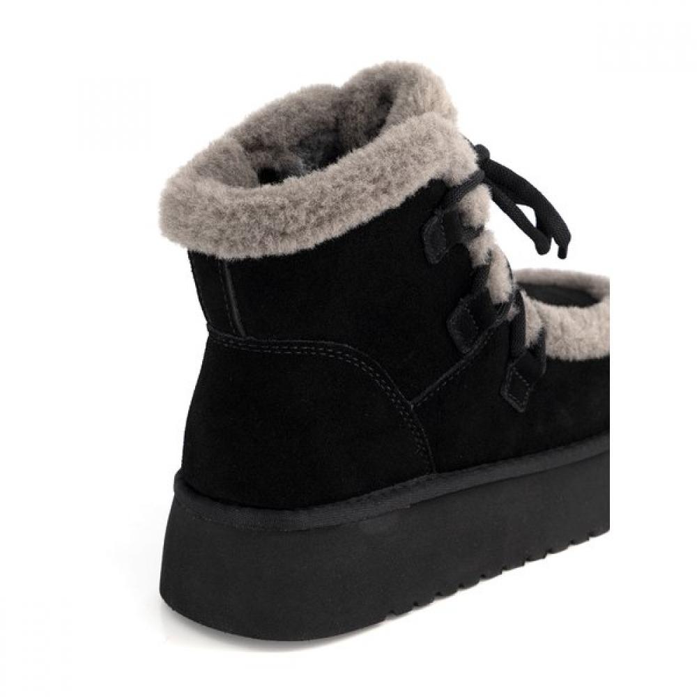 Tandy Women S Fur bootS Black G25447