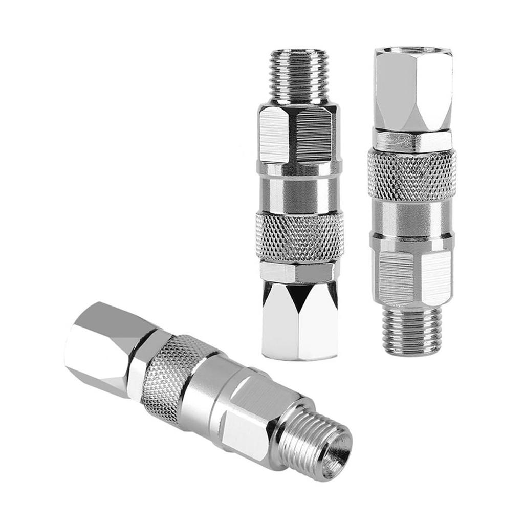 2Pieces Practical Rotating Sprayer Connectors Adapter for Seamless High Pressures Application and Multipurpose Use