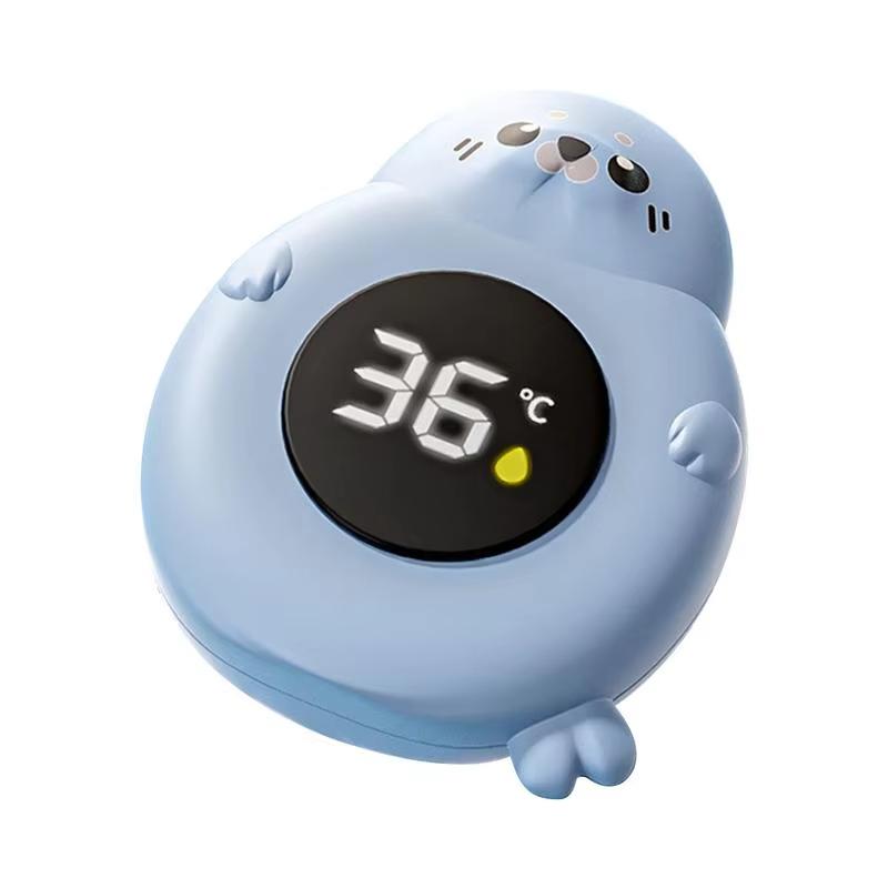 Baby Bath Thermometer Tub Temperature Monitor Hot Cold Water Resistant Temperature Warning Monitor Upgraded Sensor LED Display