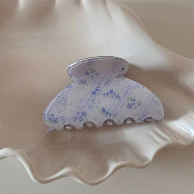 Koreanischer Eleganter Kürbisbogen Polka Dot Haarspange - Groß, Cremige Texturierte Hochsteckfrisur-Accessoire