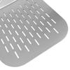 Stainless Steel Rectangular Pizza Shovel with Foldable Handle Pizza Turning Shovel Non-Stick Multi-function for Baking