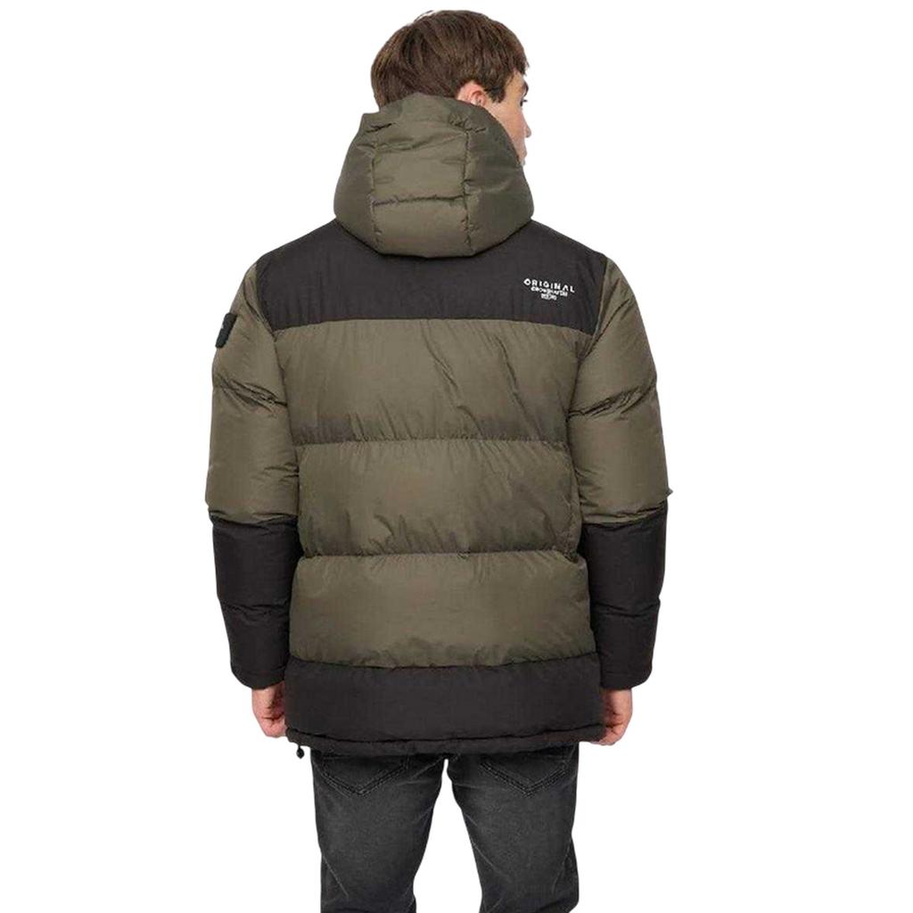 Crosshatch Mens Polyester Puffer Jacket