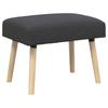 Bench Dark Grey 60 X 40 X 45 Cm Boucle