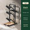 Multi-functional Kitchen Cutting Board and Pot Lid Storage Rack