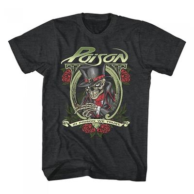 Poison Unisex Adult We Trust Cotton T-Shirt