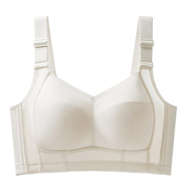 Underwear Women's Thin Full Cup Large Size Bra Collection Accessory Breasts Anti Sagging Bra Converge Bra