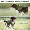 Tactical Dog Harness Vest Heavy Duty with Handle D Ring Reflective Adjustable for Training Obedience Search Rescue Multi Sizes