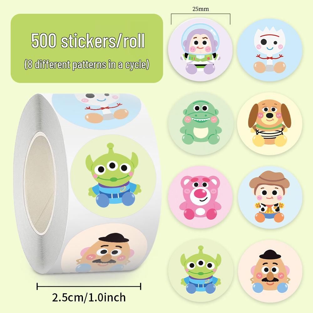 

Toy Story Cartoon Diary Sticker Roll - Self-Adhesive Decorative Tape.