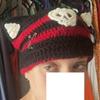 Y2K Anime Ear Cap Windproof Hat Female Beanie Headwear Handcrochet Pullover Hat