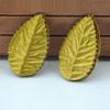 100Pcs Fake Leaf Realistic Vivid Fadeless DIY Fresh-keeping Xma Style Simulation Leaf Home Decor