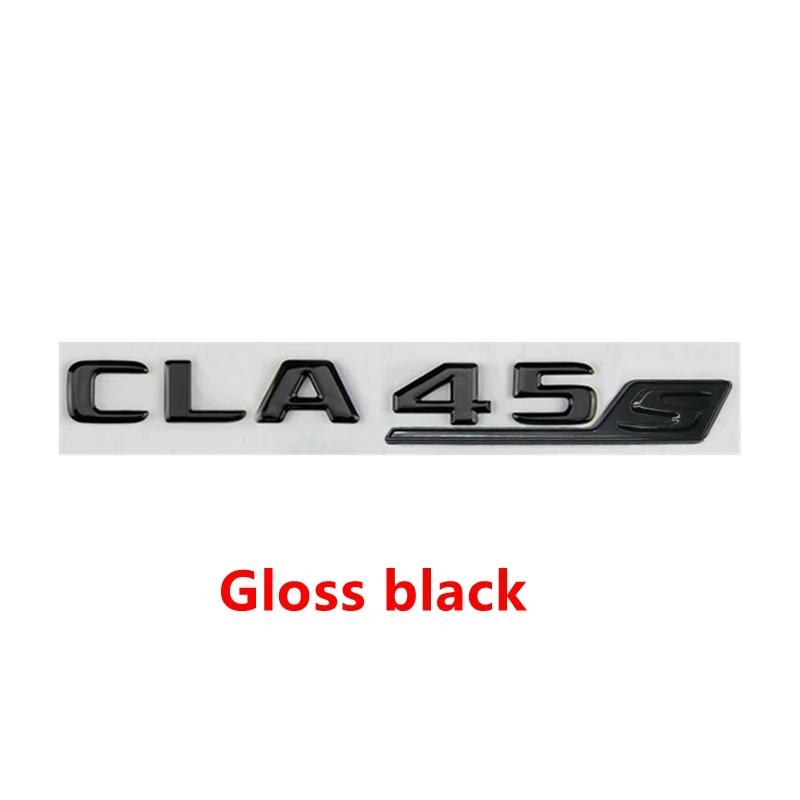 CLA 45S Trunk Emblem Badge Stikcer Letters for Mercedes Benz W117 X117 C117 CLA45 S CLA45S AMG RZ1