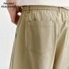 Peacebird Men's Casual Wide-Leg Trousers BBGBG215F