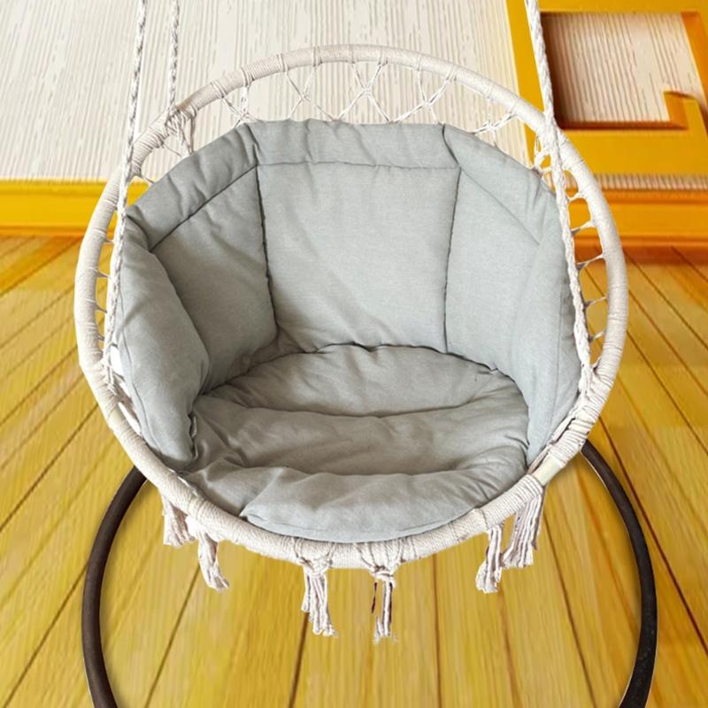 Comfortable Swing Cushion for Egg Hammock Hanging Basket Easy To Use Soft for Seat Sofa Chair Cloth Mat Upgrade Thicknes