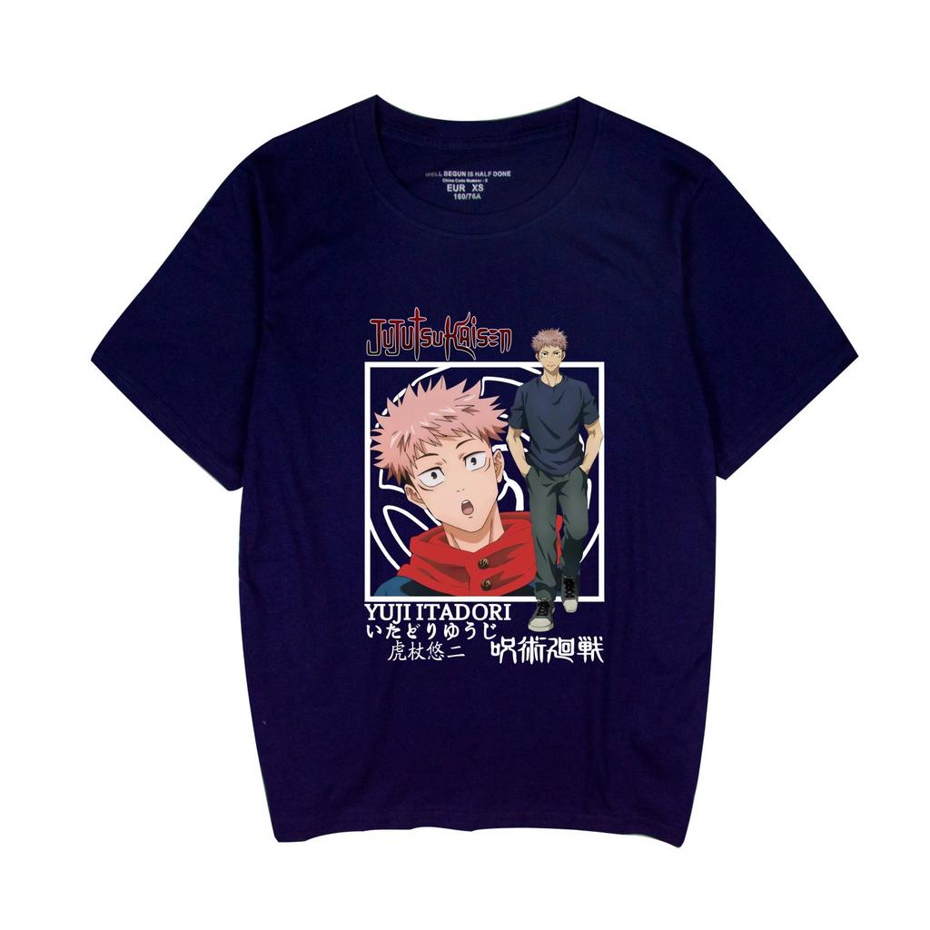 HOT Fashion Jujutsu Kaisen T Shirt Women/Men's Casual Anime Printed Short Sleeve Cosplay T-shirts