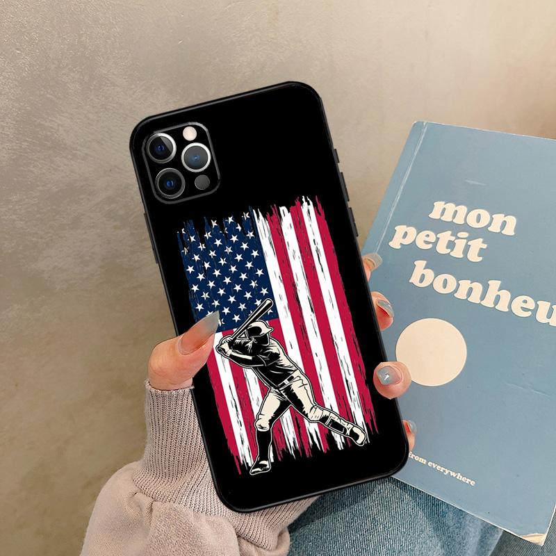 Baseball Ball Case For iPhone 17 Air 16 15 14 13 11 12 Pro Max 13 mini XR 15 16 Plus 16e Back Cover Shell
