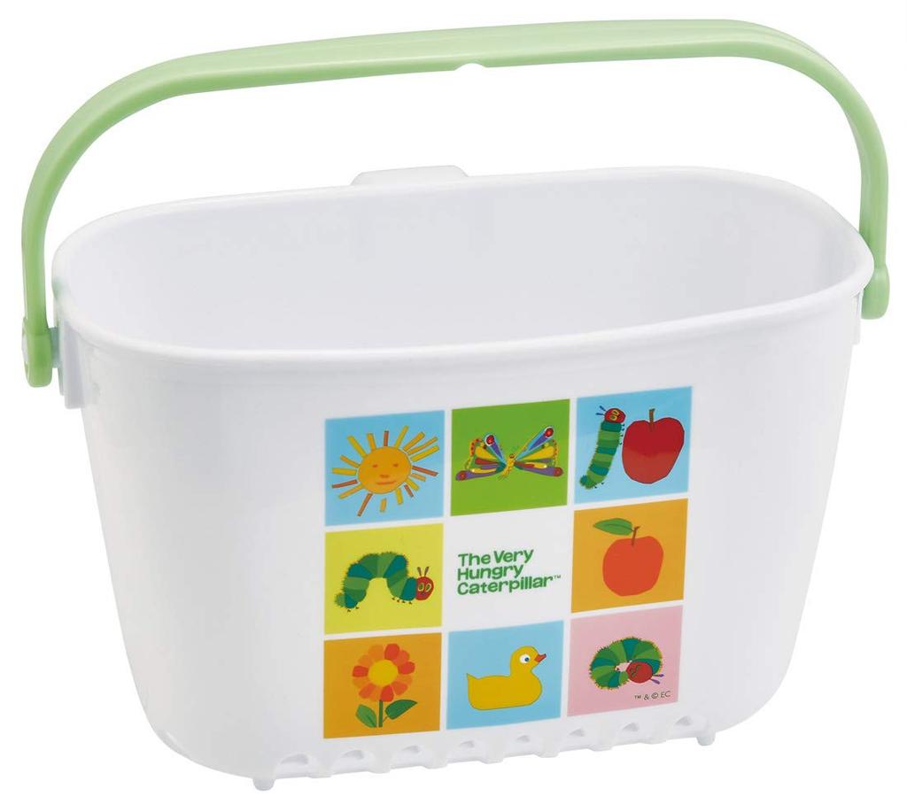 Skater Children's Toy Storage BoxBasket, Very Hungry Caterpillar Design, BBS4