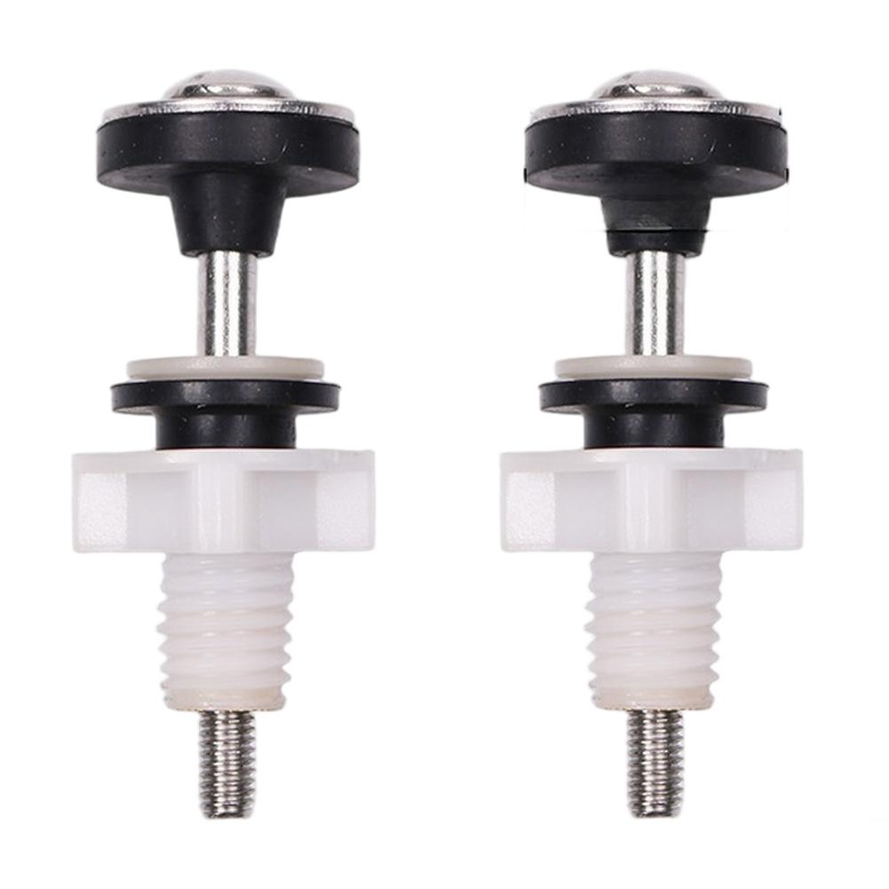 2PCS Toilet Tank Fixing Screw Seal Parts Aircraft Head Toilet Tank Bolts M6 Stainless Steel Screws Bathroom Accessories