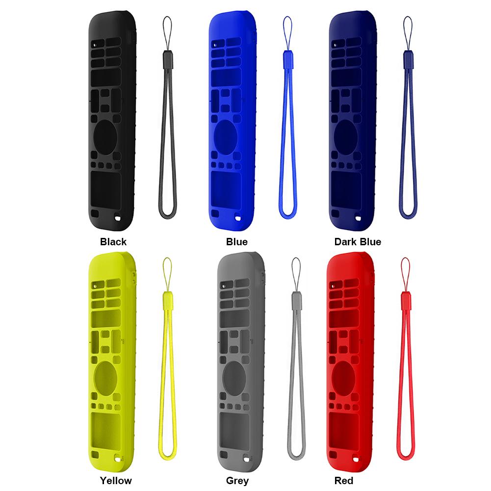 Silicone Protective Cover Anti-Slip Remote Control Washable with Detachable Anti-Lost Lanyard for Hisense EN2A30 EN2P30H EN2J30H
