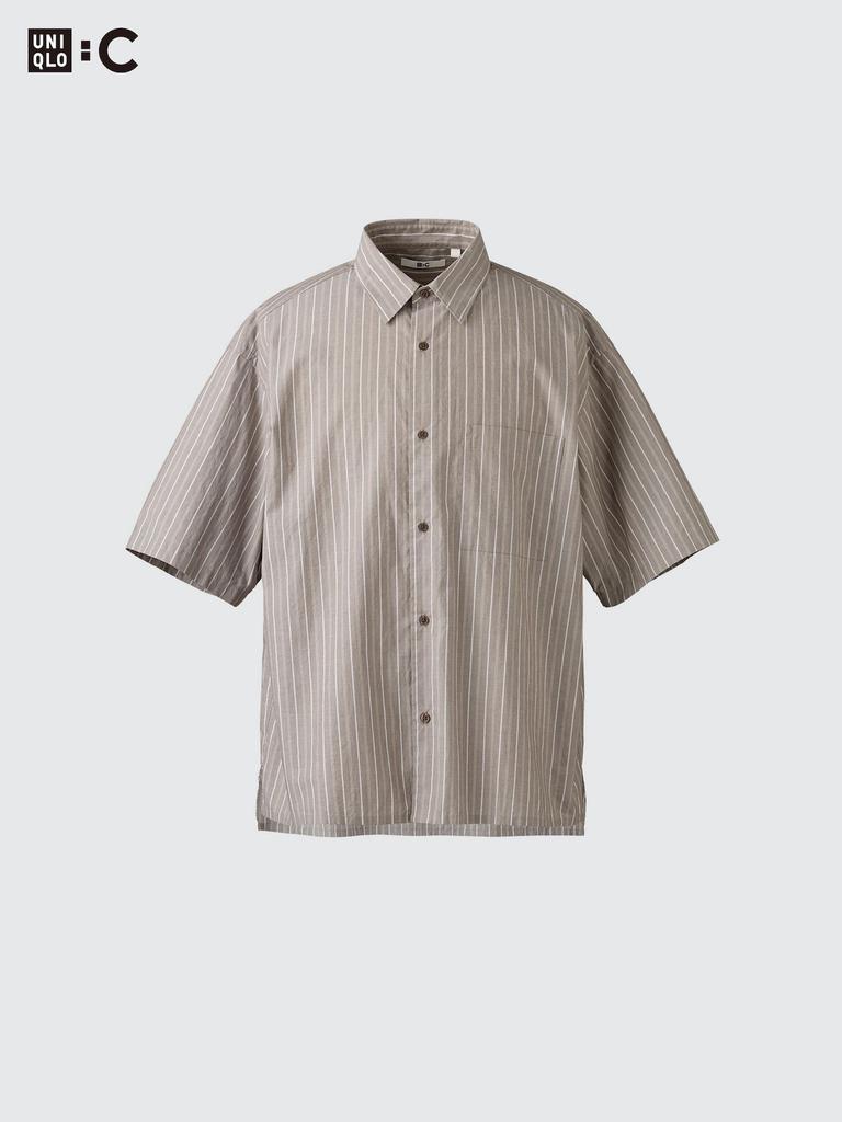 Uniqlo Japan Broad Oversized Shirt Stripe