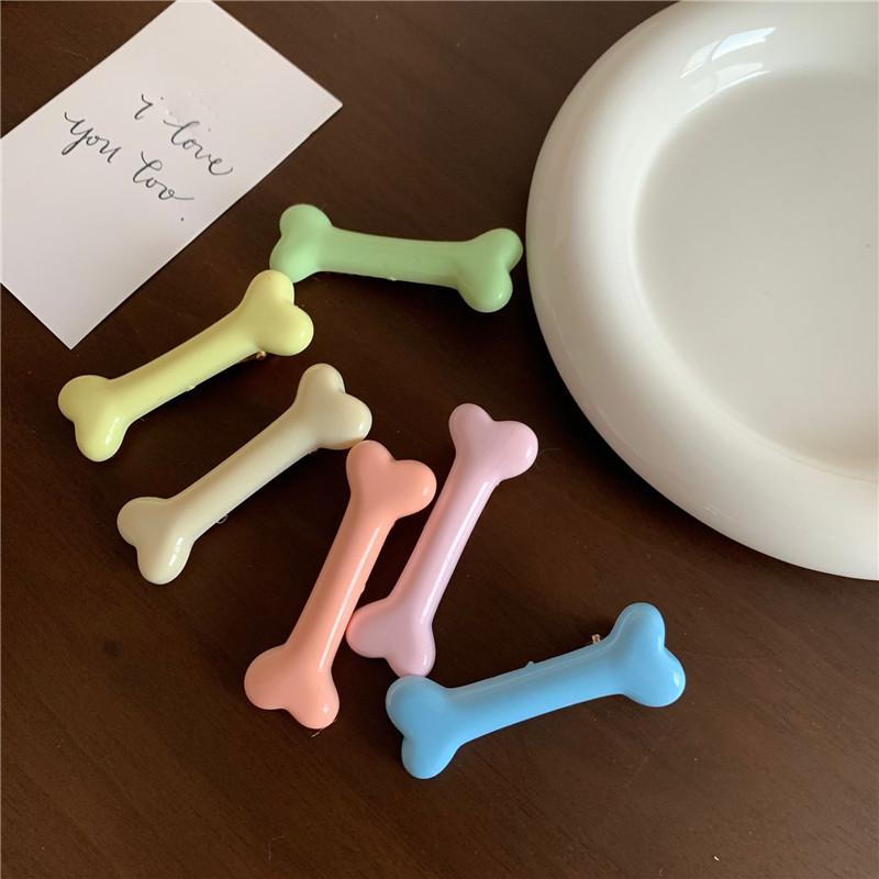 Cut Bone Shape Women Hair Clips Side Bangs Fix FringeBarrette Makeup Tools Female Ladies Girls Headwear Hairpin Hair Accessories