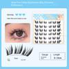 DIY Self-adhesive Lash Clusters Sweet Glue Free Fake Lashes False Eyelash Clusters  Makeup Tool