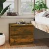 VidaXL Bedside Tables 2pcs Smoked Oak 50x39x43.5cm Engineered Wood815823