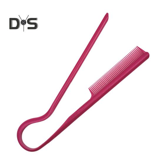 V-Shaped Hair Straightening Comb Folding Home Salon Women Hair Straightener Detangle Comb Brush Portable Hair Hairdressing Styling Tools