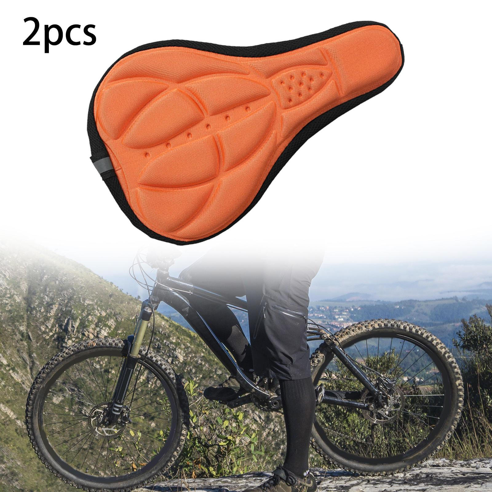 

Велосипедное седло Pad Чехол на сиденье велосипеда Мягкая портативная спортивная защита Дорога Гора Практичная оранжевый