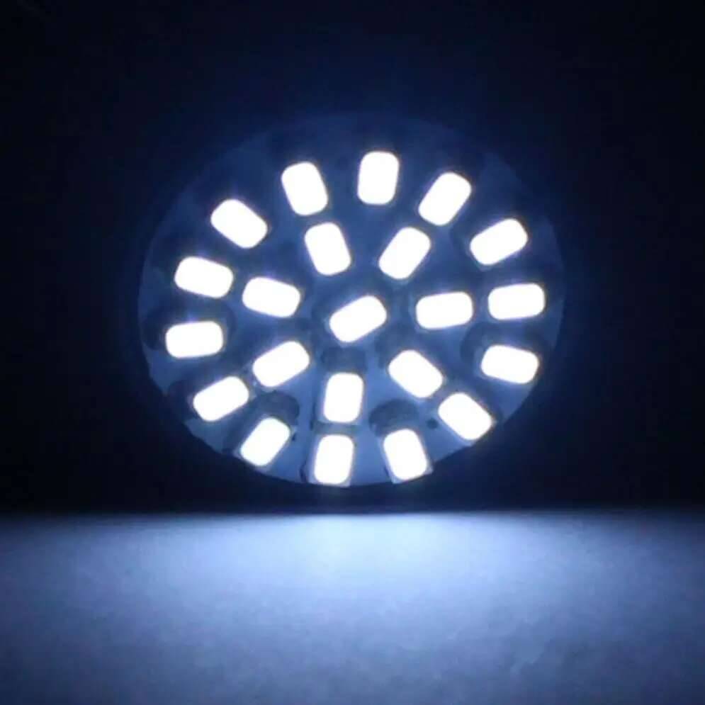 10 Pcs 4W White SMD 3014 LED 1156 1157 BA15S BAY15D 12V Car Backup Bulb Marker Turn Lamp Signal Light Parking Lights Bulbs Back Up Lights 1