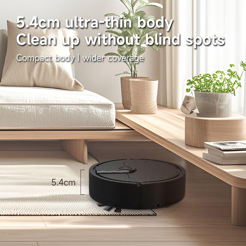 Smart Mini Robot Vacuum: Automatic Sweeping, Suction & Mopping Cleaner for Household.