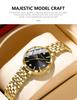 CURREN 9106 Women's Waterproof Quartz Watch with Steel Band