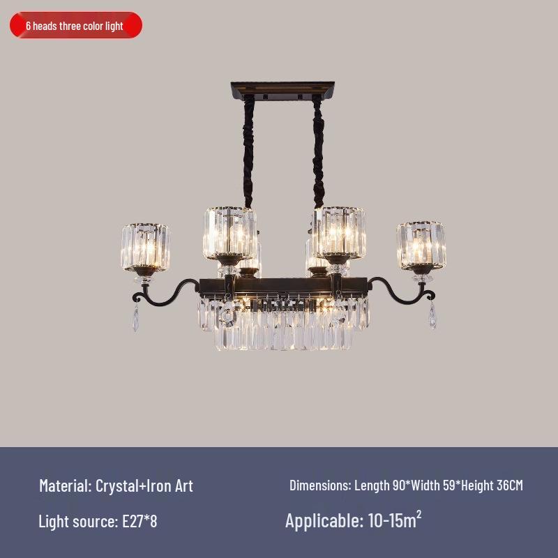 2026 Modern Crystal Chandelier - Luxury Lamp for Living Room, Dining Room, and Bedroom