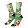 Crayons Shin-chans Stockings Custom Funny Socks Autumn Anti Bacterial Socks Men Climbing Warm Soft Socks