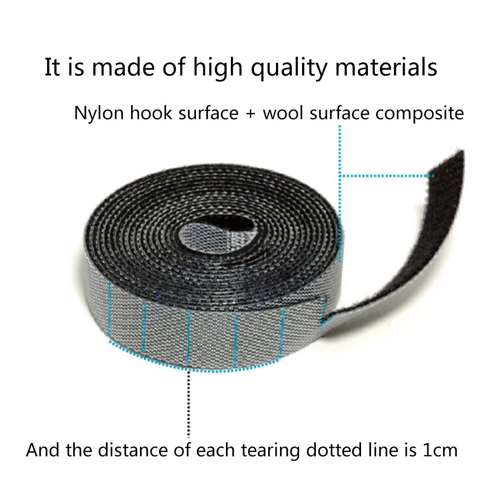 Desktop Cord Organizer Sticky Hook Tape Cord Organizer for Power Adapter Headset USB Wire Wrap Wire Winder