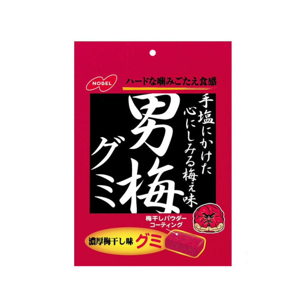 Japan Nobel Otoko Ume Plum Gummies 38g