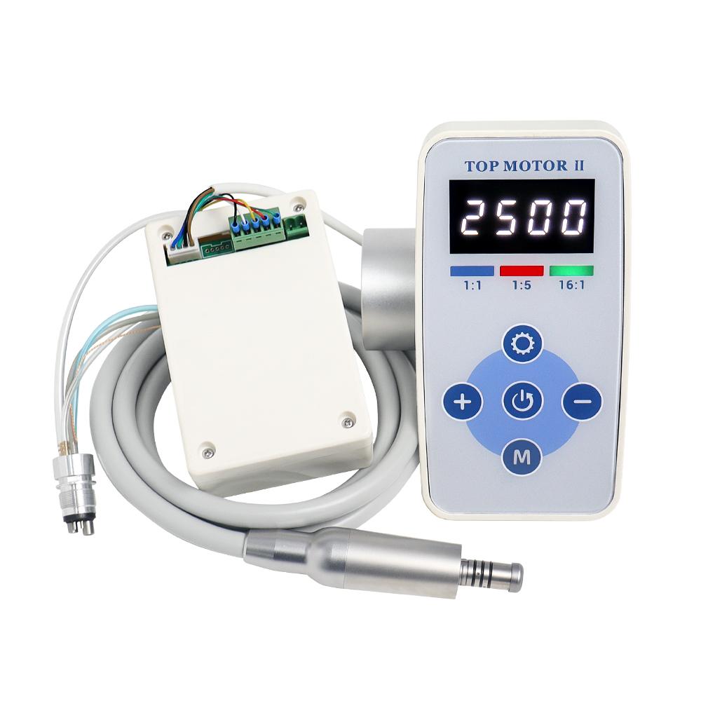 Dentaler Mikromotor Tragbar Bürstenlos Elektrisch Für Zahnmedizin Mit Internem Wasserspray Und LED Glasfaseranschluss 16:1 1:1 1:5