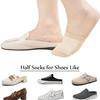 Women's Mules Toe Socks, Half Socks for Clogs