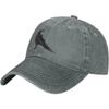 Vintage Krähe Rabe Schwarzer Vogel Retro Lustige Geschenke Baseballkappen für Männer Frauen Cowboyhut Truckerhut Sonnenhüte