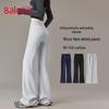 Baleno Women's High-Waisted Flare Casual Pants