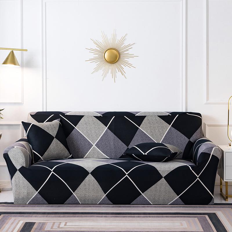 All-Season Elastic Sofa Cover and Cushion Set
