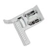 Guide Presser Foot Adjustable Ruler Design 2mm Spacing Q235 Steel Sewing Hemming Foot for Household Electric Machine