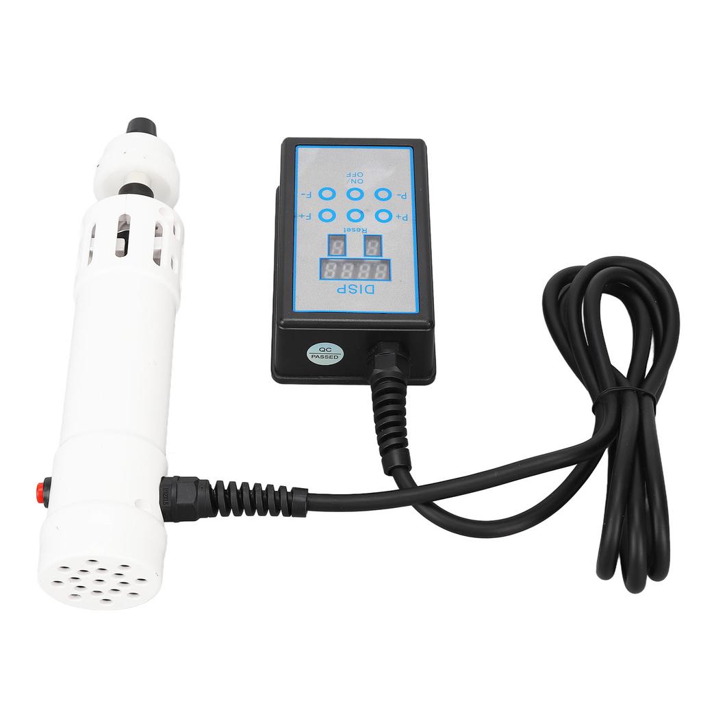 ED Extracorporeal Shock Wave Machine Adjustable Electromagnetic Shock Wave Therapy Machine White 100‑240V EU Plug