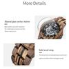 Fashion Casual Mechanical Watch Men Top Brand Luxury Natural Wooden Automatic Skeleton Steampunk Wristwatch