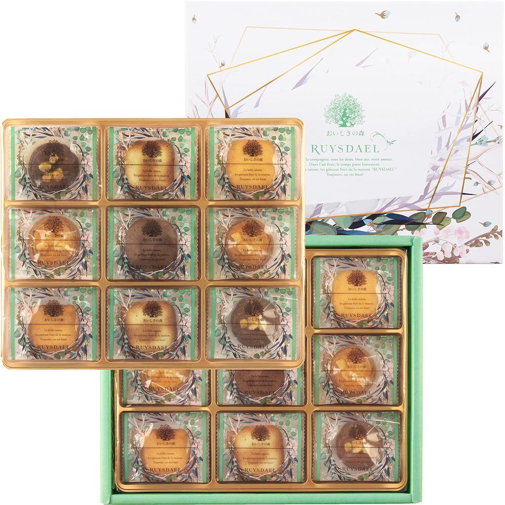 Forest of Deliciousness RUYSDAEL Gift Sweets Sweets Forest of Deliciousness Gift Cookies X 5 Types 46 Pieces [Cookie Assortment] (OMC)