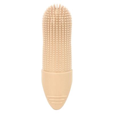 Dog Finger Toothbrush 360 Degrees Food Grade Silicone Bristles Pet Toothbrush for Dogs Cats Dental Care