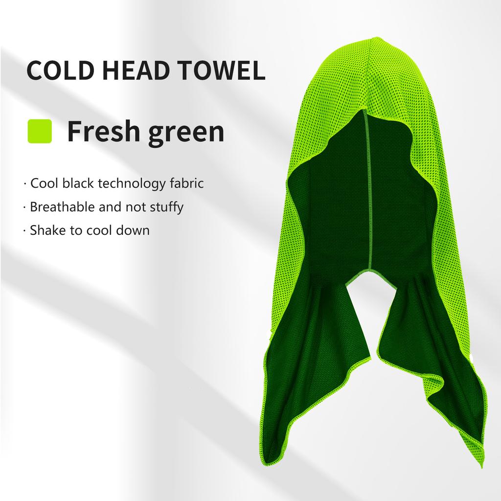 Polyester brocade cold towel size sports gym cold silk cold quick drying sports towel