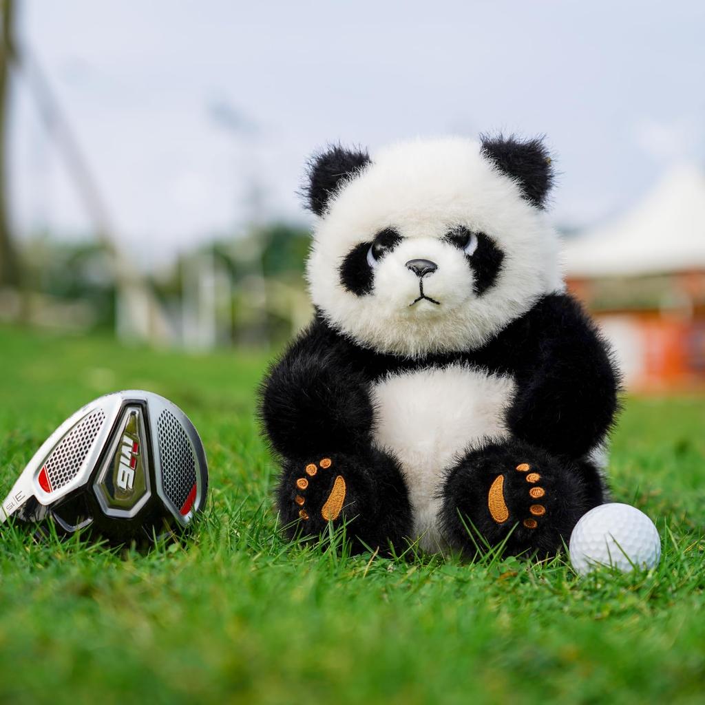 Panda Fairway Wood Golf Character Golf Headcover for Fairway Animal Plush Headcover Headcover, Woods, Headcover,