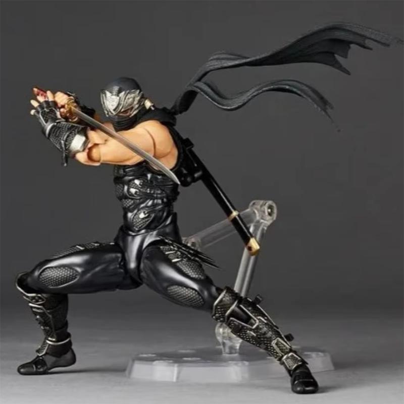 

Kaiyodo In Stock Yamaguchi Ninja Anime Figurine Gaiden Ryu Hayabusa Articulated Joints Moveable Action Figure Model Statue
