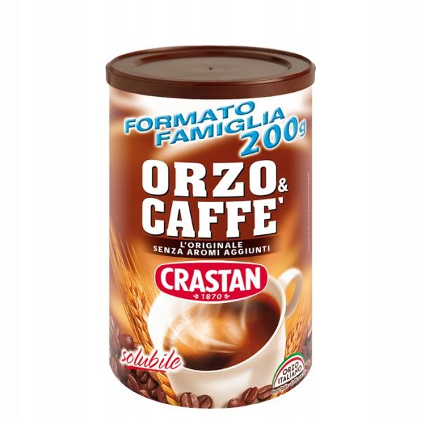 Kawa mielona orzo&caffe solubile 200g - crastan